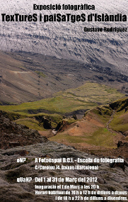 Sala 18: Textures i paisatges d’Islàndia, de Gustavo Rodríguez